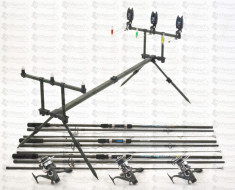 Kit Crap 3 lans 3,6m NEXT, 3 mulin YL BOBO 6000 rulm si rod pod full foto