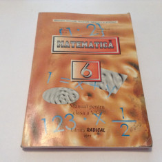 MATEMATICA MANUAL PENTRU CLASA A VI-A - George Turcitu, Constantin Basarab