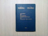 ANUARUL DE STATISTICA MEDICO-SANITARA AL ORASULUI BUCURESTI - 1964, 139 p., Alta editura