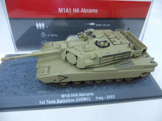 Macheta tanc M1A1HA Abrams - Iraq - 2003 scara 1:72 foto