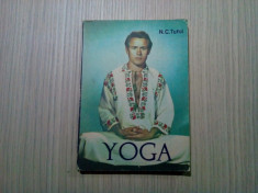 YOGA * Izvor de Sanatate - N. C. Tufoi - Editura Junimea, 1979, 201 p. foto