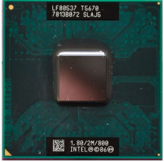 Procesor laptop Socket P Intel Dual Core 2 Duo T5670 T7100 T7300 T7500 foto