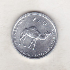 bnk mnd Somalia 10 shillings 2000 FAO , camila, unc