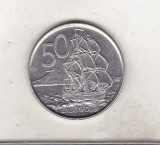 Bnk mnd Noua Zeelanda 50 centi 2006 - corabie, Australia si Oceania