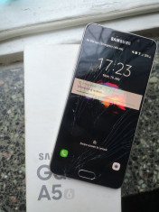 Samsung Galaxy A5 2016 gold sticla sparta foto