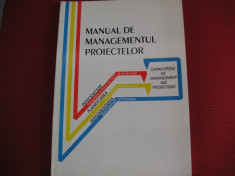 Manual de managementul proiectelor - 1998 foto