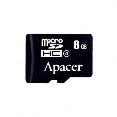 Card APACER microSDHC 8GB Clasa 4 foto