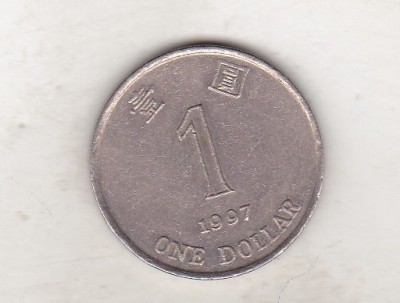 bnk mnd Hong Kong 1 dollar 1997 foto