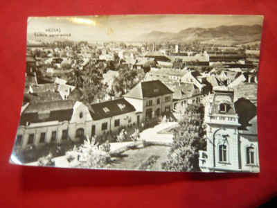 Ilustrata -Medias - Vedere Panoramica - circulat 1962 foto