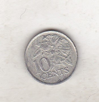 bnk mnd Trinidad Tobago 10 centi 2006 foto