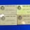 CARNET DE ASISTENTA A.C.R. - PLOIESTI - 1974/1978 - LOT 4 BUC.