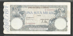 ROMANIA 100000 100.000 LEI 28 MAI 1946 [8] VF+ foto