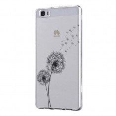 Husa Silicon, Transparent, Slim, Dandelion, Xiaomi Mi6 foto