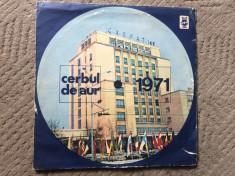 cerbul de aur 1971 Festivalul International disc vinyl lp compilatie muzica pop foto