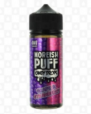 Lichid Tigara Electronica Premium Moreish Puff Candy Drops Grape Strawberry, 100ml, Fara Nicotina, 70VG / 30PG, Fabricat in UK,Shorfill 120ml foto