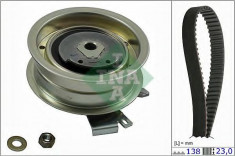 Set curea de distributie VW TRANSPORTER V caroserie (7HA, 7HH, 7EA, 7EH) (2003 - 2016) INA 530 0171 10 foto