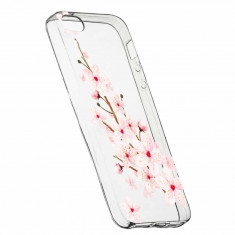 Husa Silicon, Transparent, Slim, Spring Flower, Xiaomi Mi5S foto