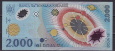 Bancnota 2000 lei/1999 eclipsa necirculata foto