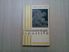 TRAUMATOLOGIE SPORTIVA - C. Dobosiu - 1958, 255 p.; tiraj: 2100 ex. foto