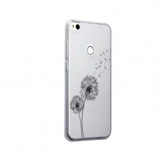 Husa Silicon, Transparent, Slim, Dandelion, Xiaomi MAX 2 foto