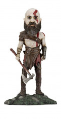 God of War 2018 Head Knocker Bobble-Head Kratos 22 cm foto