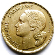 MOKAZIE , FRANTA , 50 FRANCS 1951 , URIASA 27mm. foto