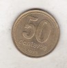 Bnk mnd Argentina 50 centavos 2010, America Centrala si de Sud