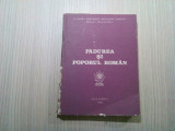 PADUREA SI POPORUL ROMAN - Stefan Pascu - Editura Academiei, 1987, 305 p.