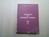 PADUREA SI POPORUL ROMAN - Stefan Pascu - Editura Academiei, 1987, 305 p.