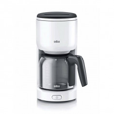 Cafetiera Braun KF3120WH PurEase 1.25 litri 1000W Alb foto