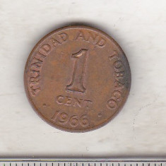 bnk mnd Trinidad Tobago 1 cent 1966