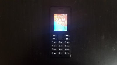 Telefon Nokia 108 Black Liber de retea Livrare gratuita! foto