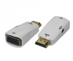 Convertor HDMI - VGA, cu iesire audio - 103325 foto