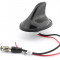 Antena SHARK, radio AM/FM, cu amplificare semnal, 12V - 001124