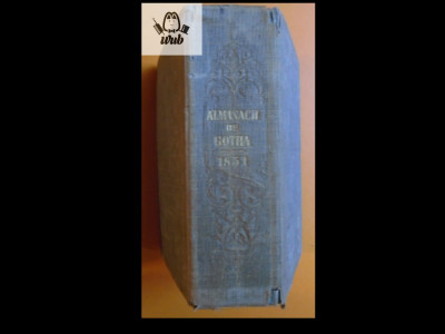 Almanach de Gotha 1851 foto