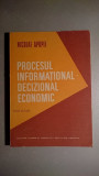 Procesul informational-decizional economic - Nicolae Apopei