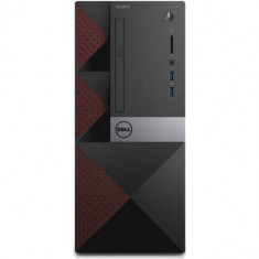 Sistem Desktop Dell Vostro 3668 MiniTower, Intel HD Graphics 630, RAM 8GB, SSD 256GB, Intel Core i5-7400, Windows 10 Pro foto