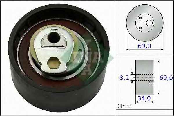 Rola intinzator,curea distributie FIAT DUCATO bus (250, 290) (2006 - 2016) INA 531 0505 10 foto mare Rola intinzator,curea distributie FIAT DUCATO bus (250, 290) (2006 - 2016) INA 531 0505 10 foto mare