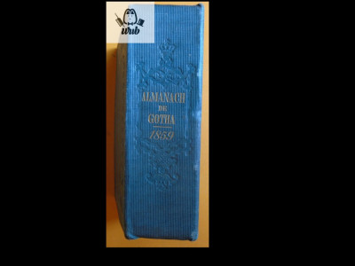 Almanach de Gotha 1859 - editie populara foto