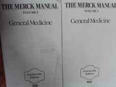 MERCK MANUAL 1982 volume 1 Medicina foto