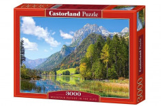 Puzzle Refugiu in Alpi, 3000 piese foto