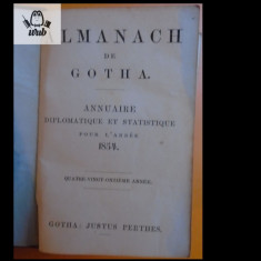 Almanach de Gotha 1854