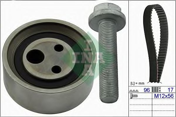 Set curea de distributie DACIA LOGAN (LS) (2004 - 2016) INA 530 0490 10 foto mare Set curea de distributie DACIA LOGAN (LS) (2004 - 2016) INA 530 0490 10 foto mare