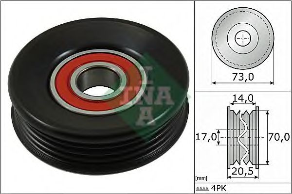 Rola intinzator,curea transmisie SUBARU LEGACY OUTBACK (BG) (1996 - 1999) INA 531 0853 10 foto mare Rola intinzator,curea transmisie SUBARU LEGACY OUTBACK (BG) (1996 - 1999) INA 531 0853 10 foto mare