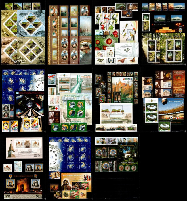 Romania 2011, AN COMPLET!!!, LP 1887-1925, 93 timbre + 28 blocuri, MNH!