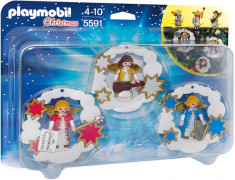 Playmobil Christmas, Ingerasi ornamentali de Craciun foto