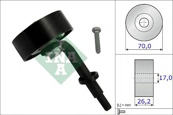 Rola intinzator,curea transmisie BMW Seria 3 (E46) (1998 - 2005) INA 531 0783 10 Rola intinzator,curea transmisie BMW Seria 3 (E46) (1998 - 2005) INA 531 0783 10