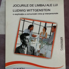 Jocurile de limbaj ale lui Ludwig Wittgenstein / Cosmina Florentina Surlea