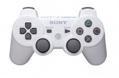 Controller Dualshock 3 White Ps3 foto