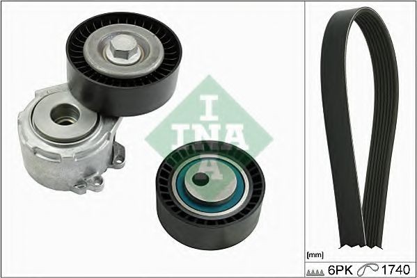 Set curea transmisie cu caneluri PEUGEOT 806 (221) (1994 - 2002) INA 529 0017 10 Set curea transmisie cu caneluri PEUGEOT 806 (221) (1994 - 2002) INA 529 0017 10